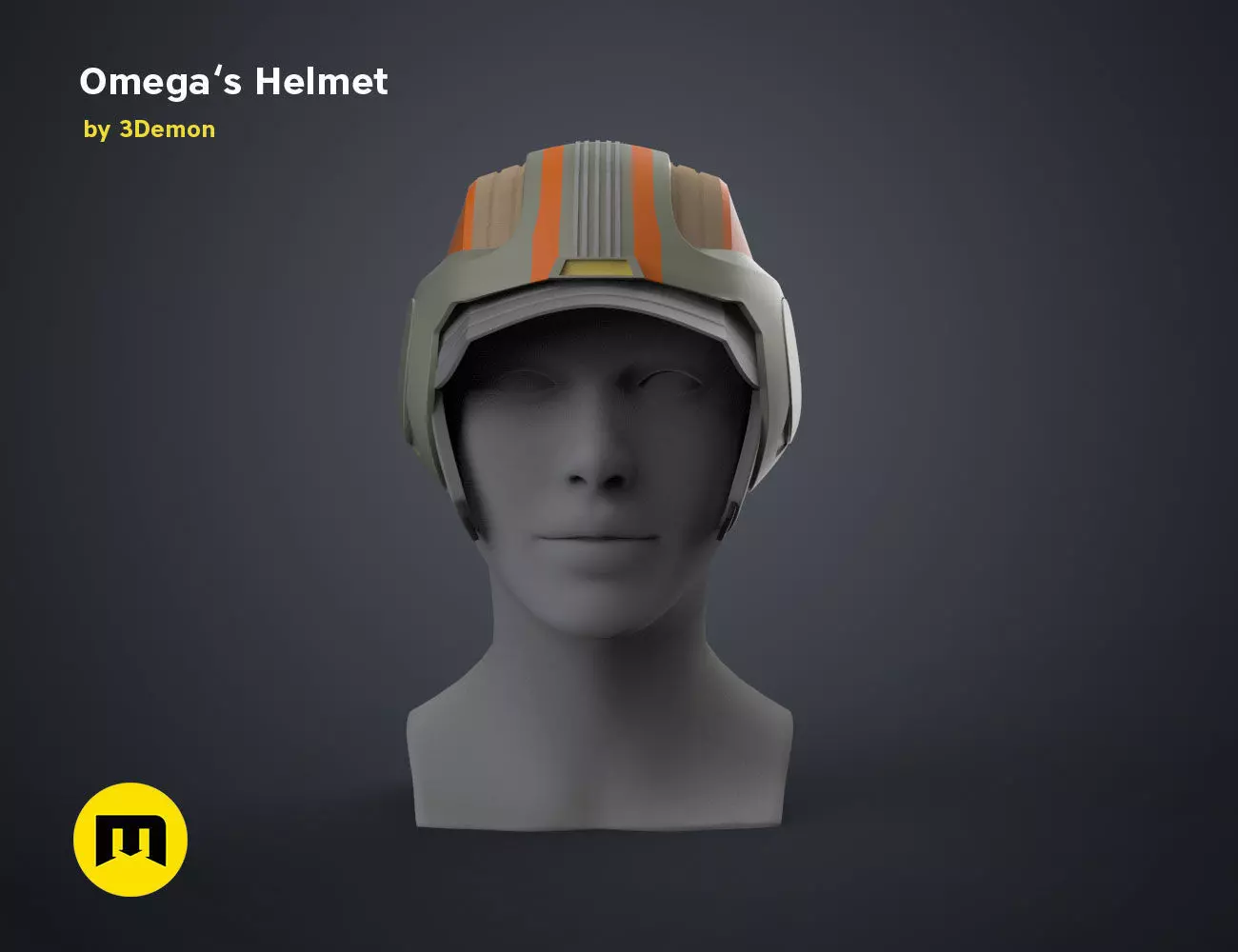 Omega Helmet - Bad Batch 3D print model_0