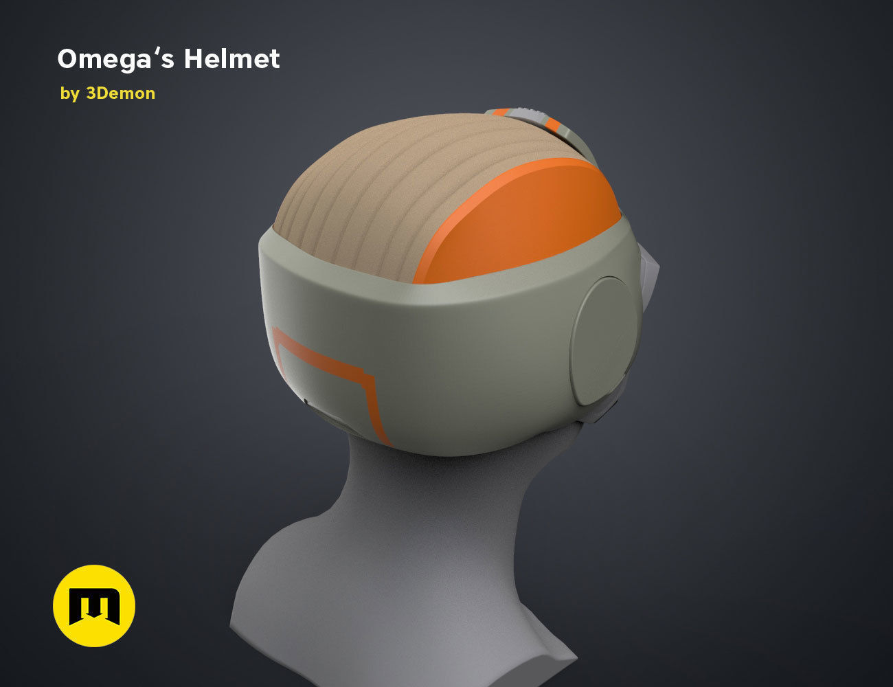 Omega Helmet - Bad Batch 3D print model_30