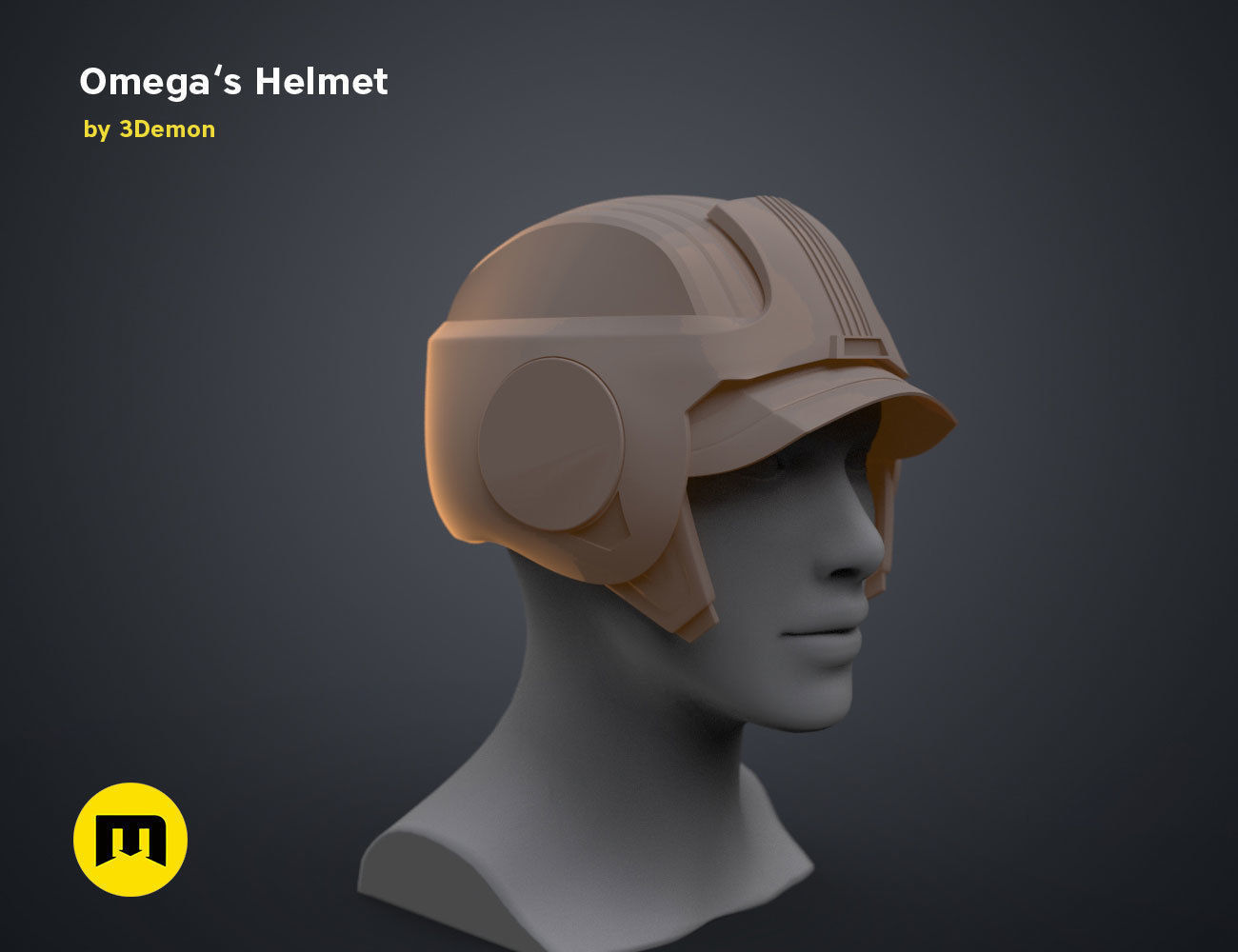 Omega Helmet - Bad Batch 3D print model_17