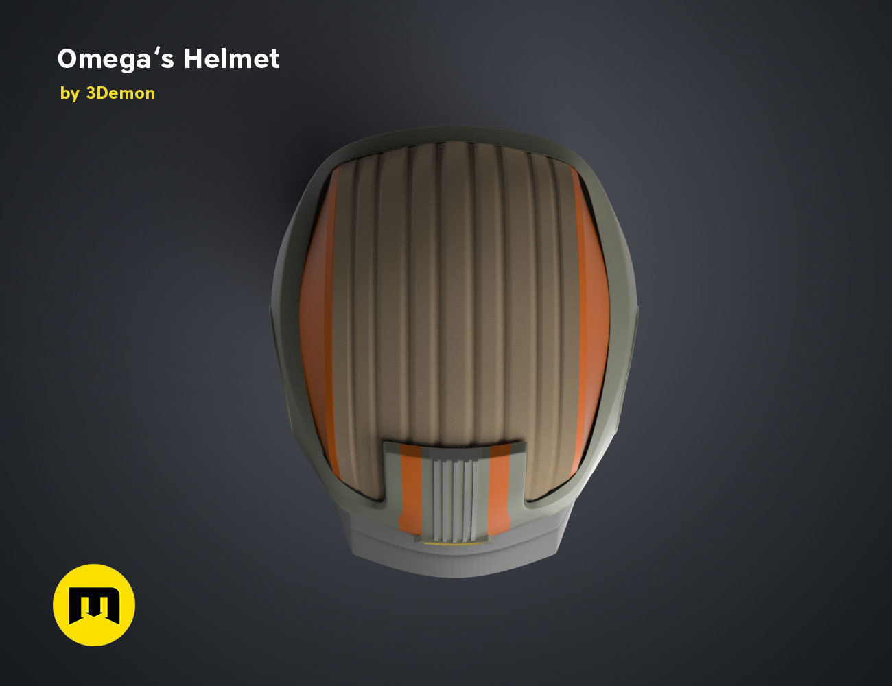 Omega Helmet - Bad Batch 3D print model_4