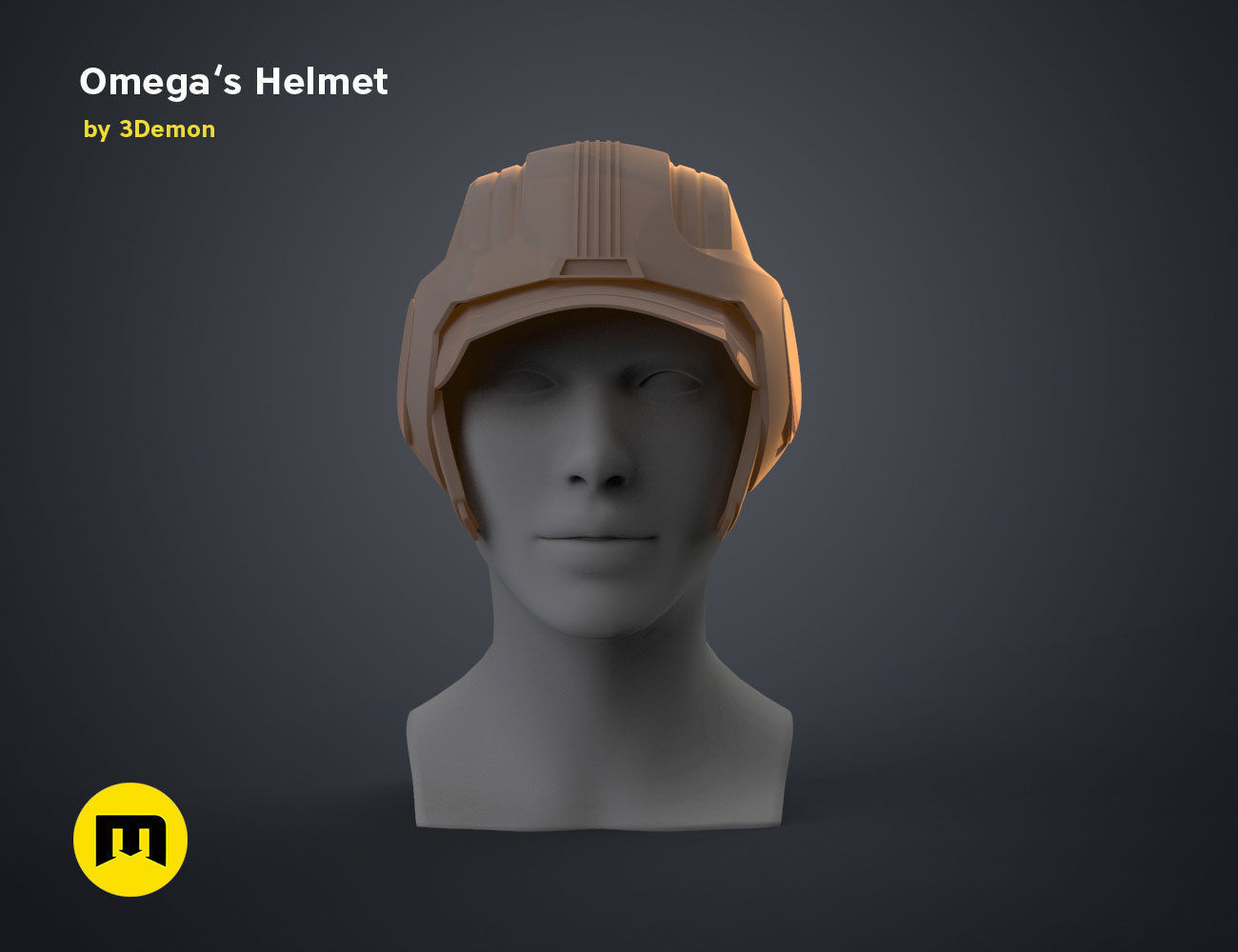 Omega Helmet - Bad Batch 3D print model_7