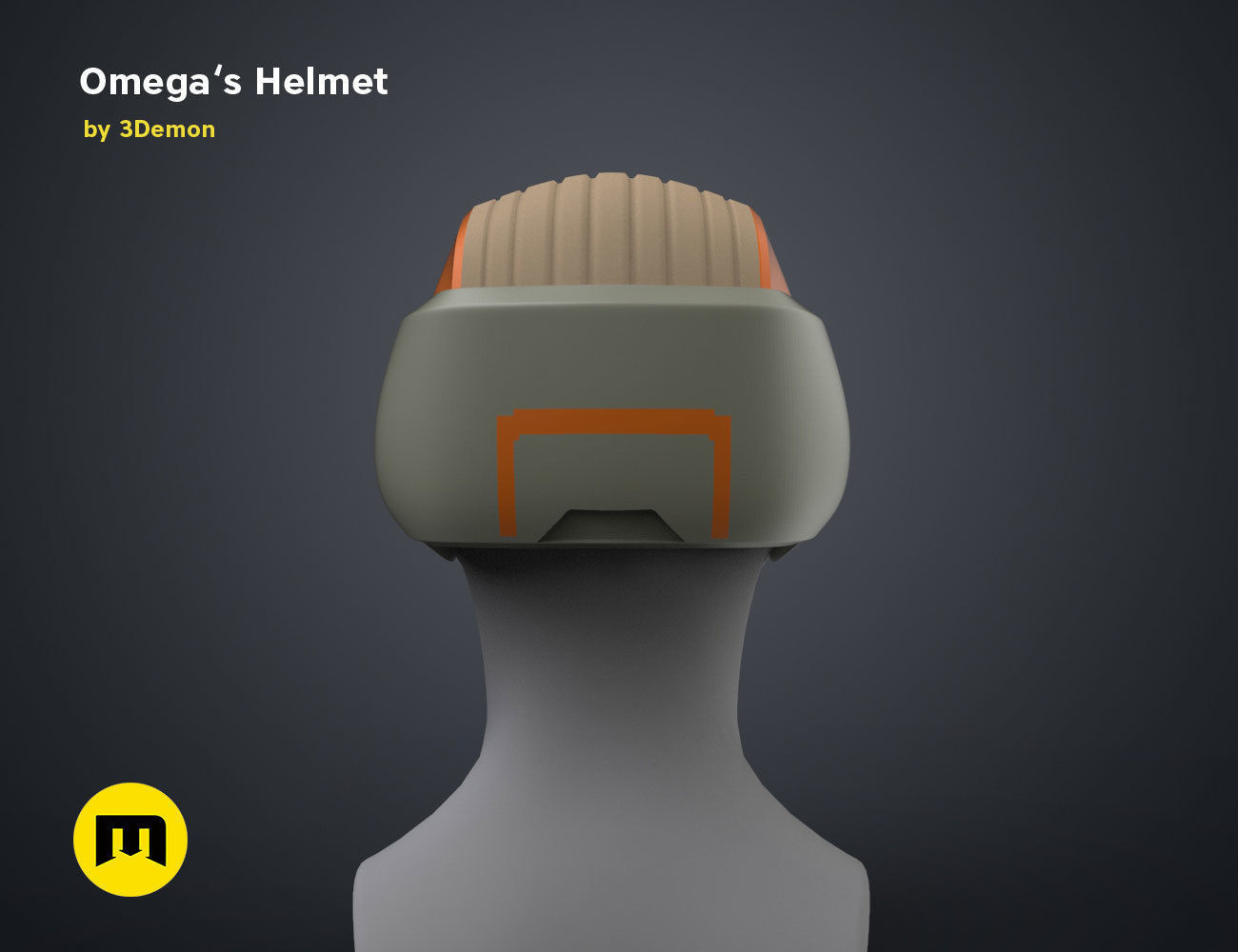 Omega Helmet - Bad Batch 3D print model_3