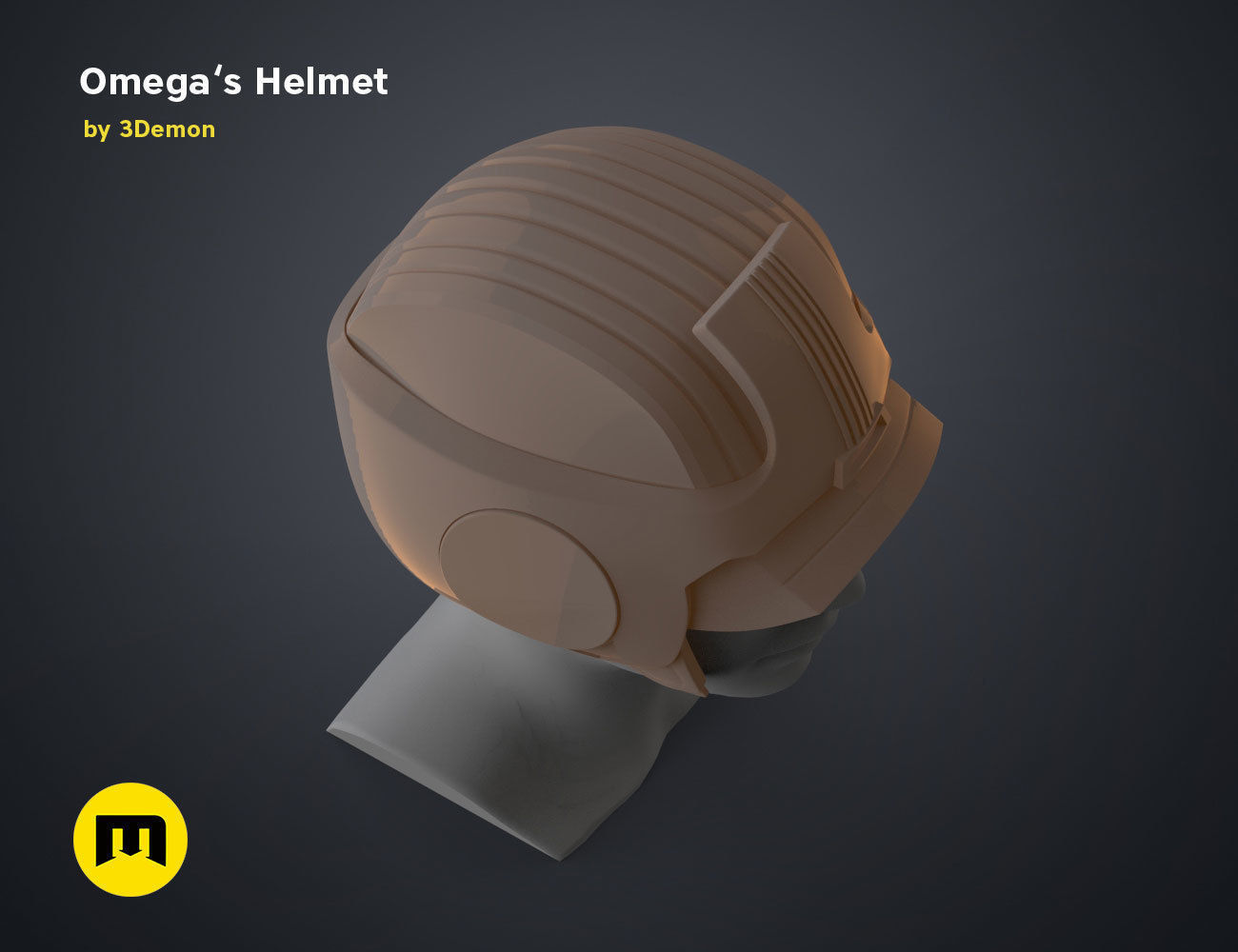 Omega Helmet - Bad Batch 3D print model_33