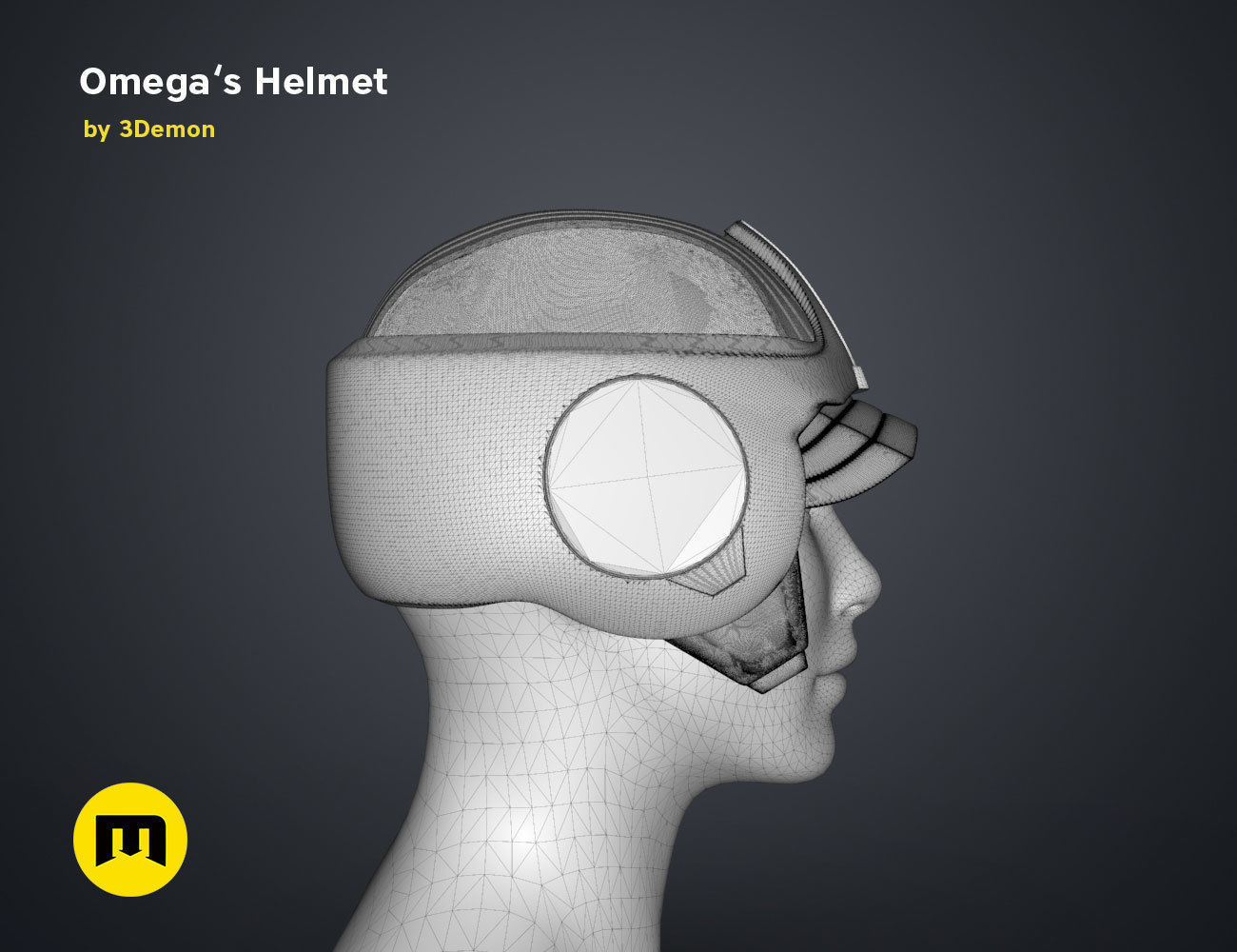 Omega Helmet - Bad Batch 3D print model_23