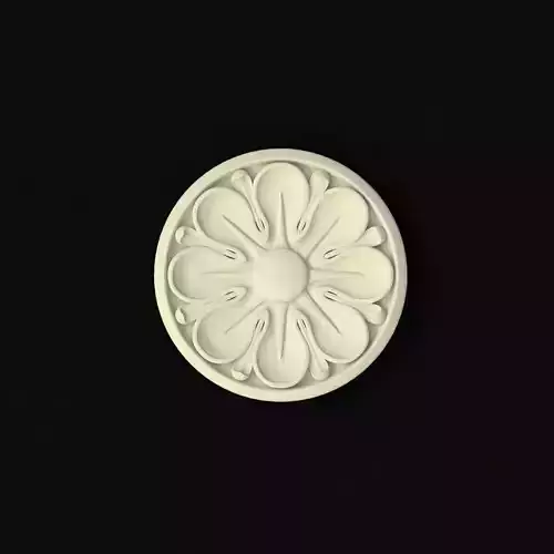 rosette decorative medallion