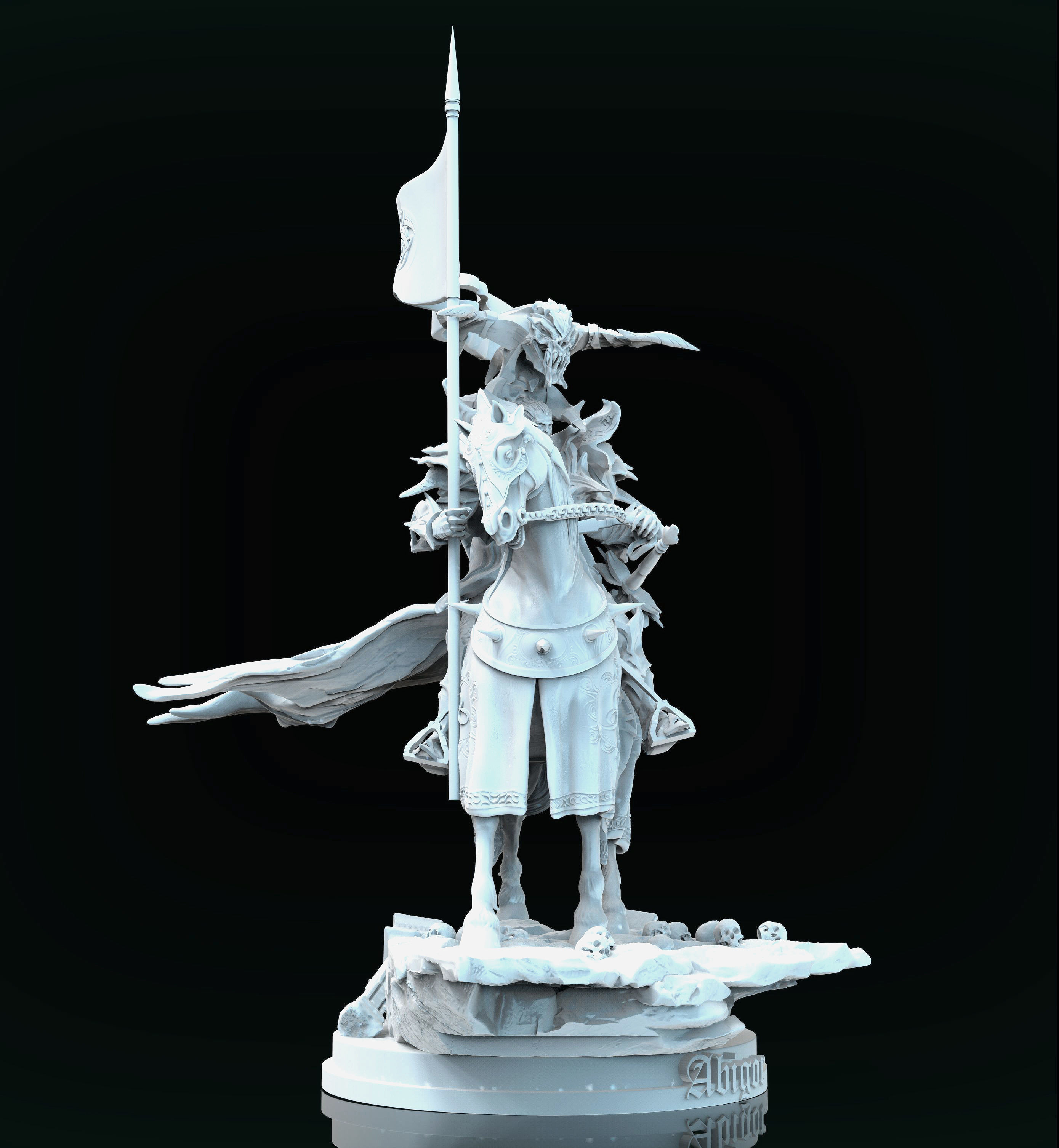 Abigor demon  3D print model_3