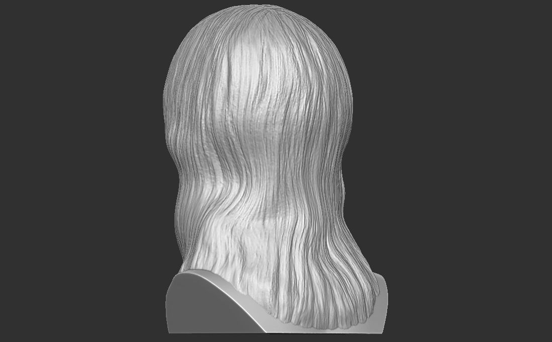 Megan Fox bust for 3D printing 3D print model_10