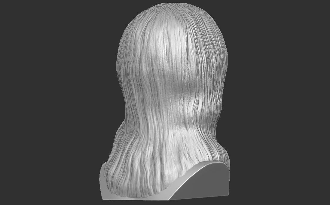 Megan Fox bust for 3D printing 3D print model_12