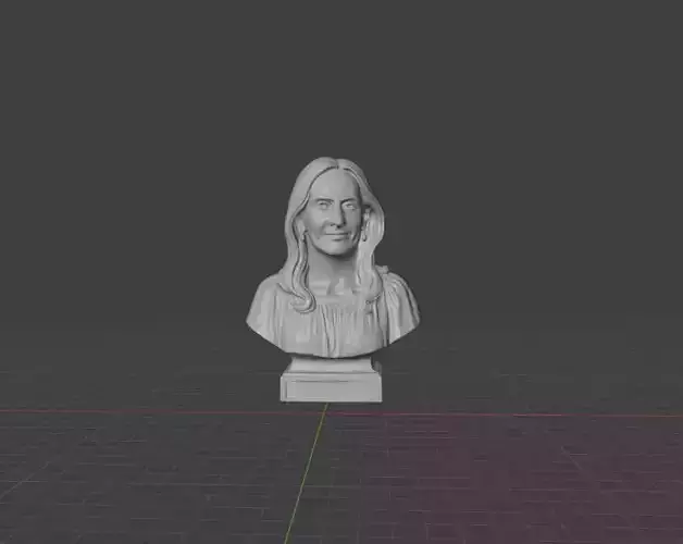 J K Rowling bust 