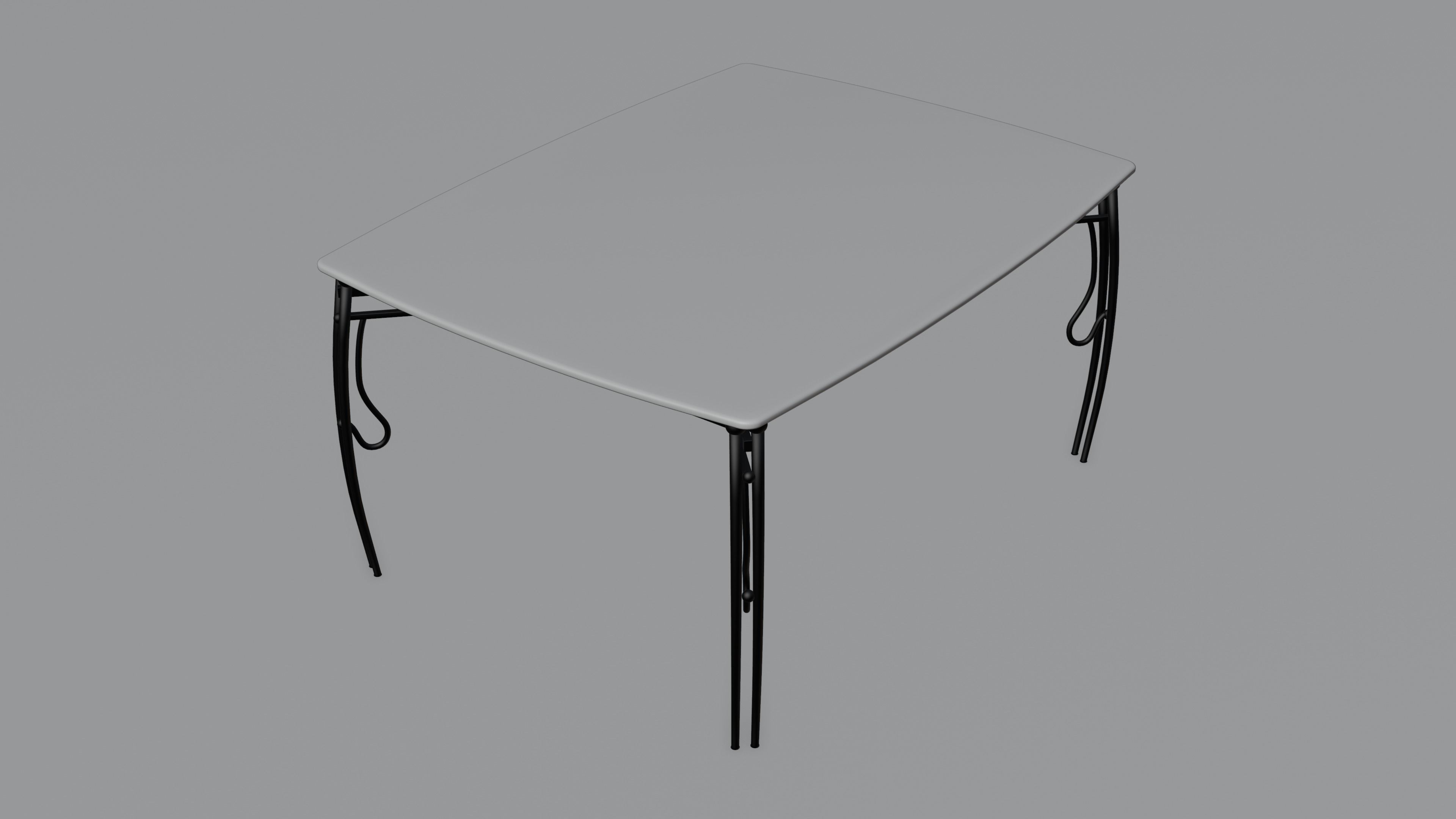 REALISTIC TABLE MODEL Free 3D model_1
