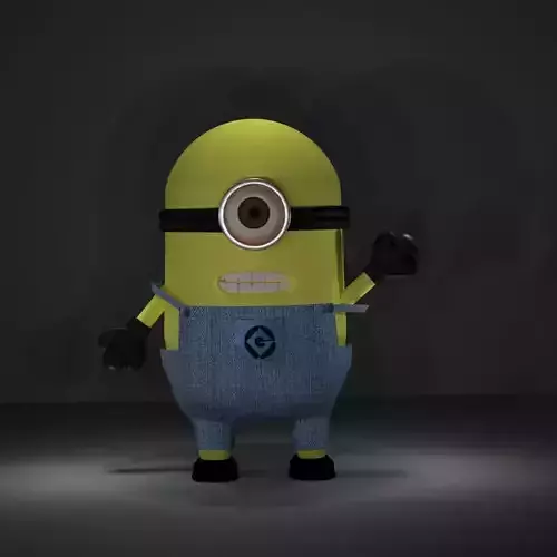 Minion character 3D model