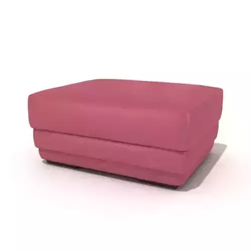 Modern Pink Ottoman