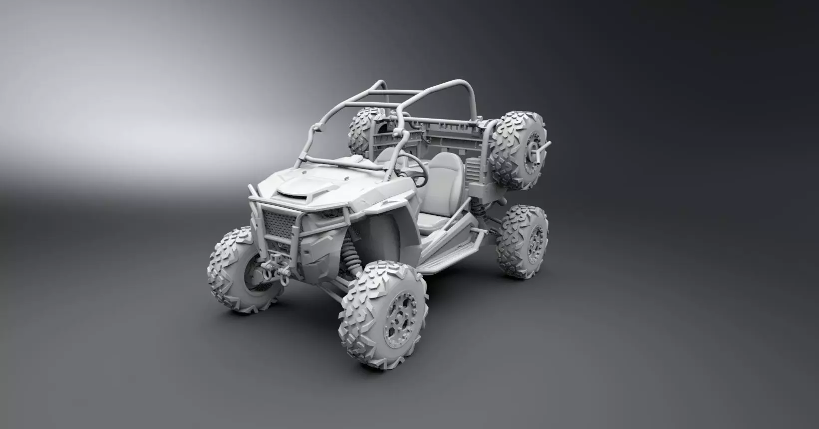 MRZR D2 scale model 3D print model_0