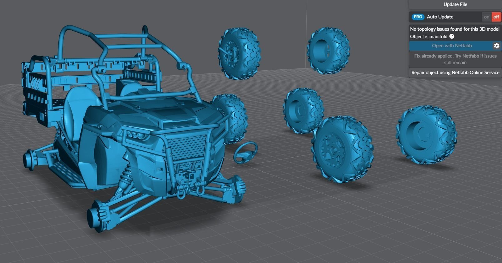 MRZR D2 scale model 3D print model_5