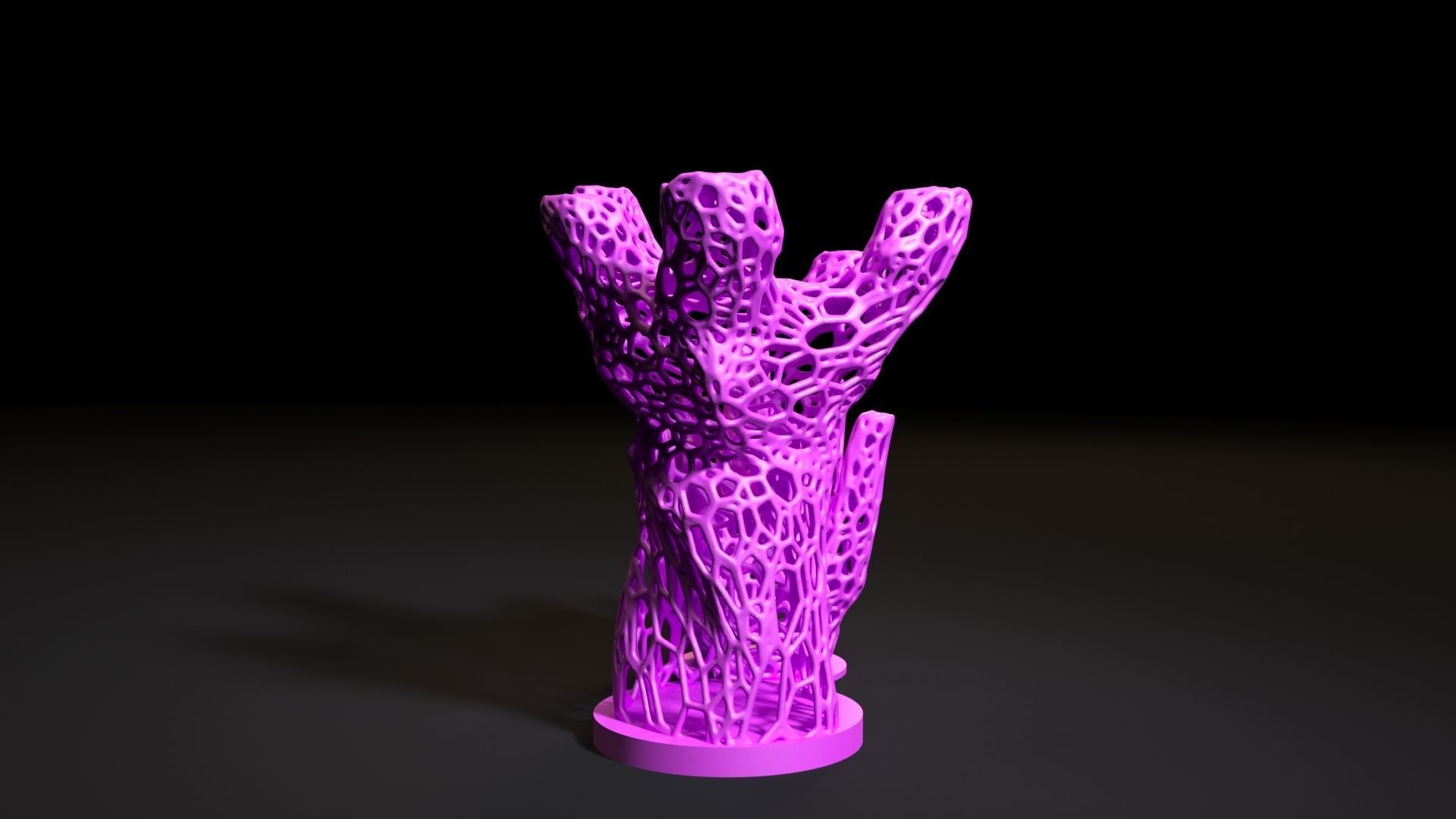 Unusual decorative vase 3D print model_5