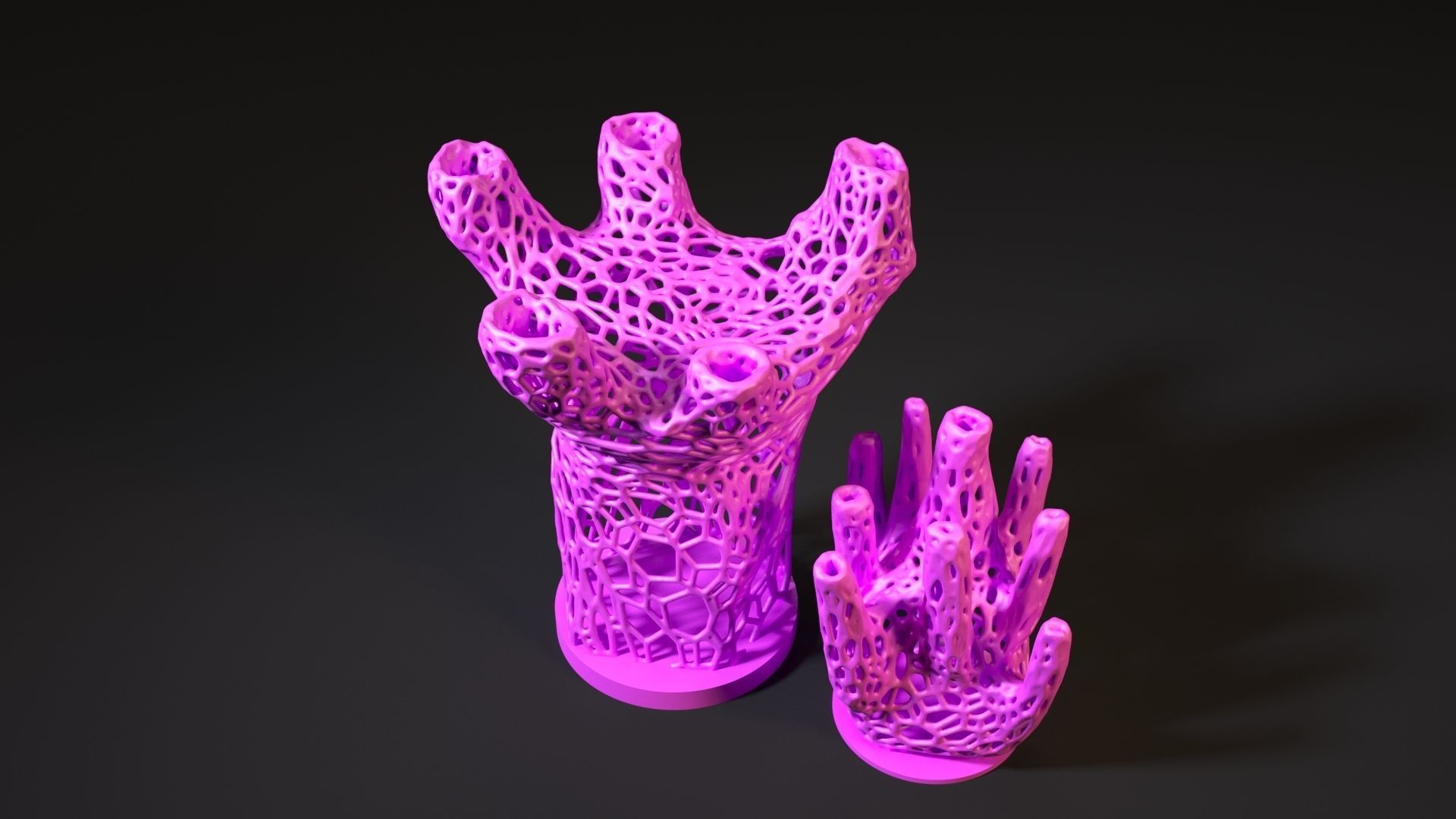 Unusual decorative vase 3D print model_9