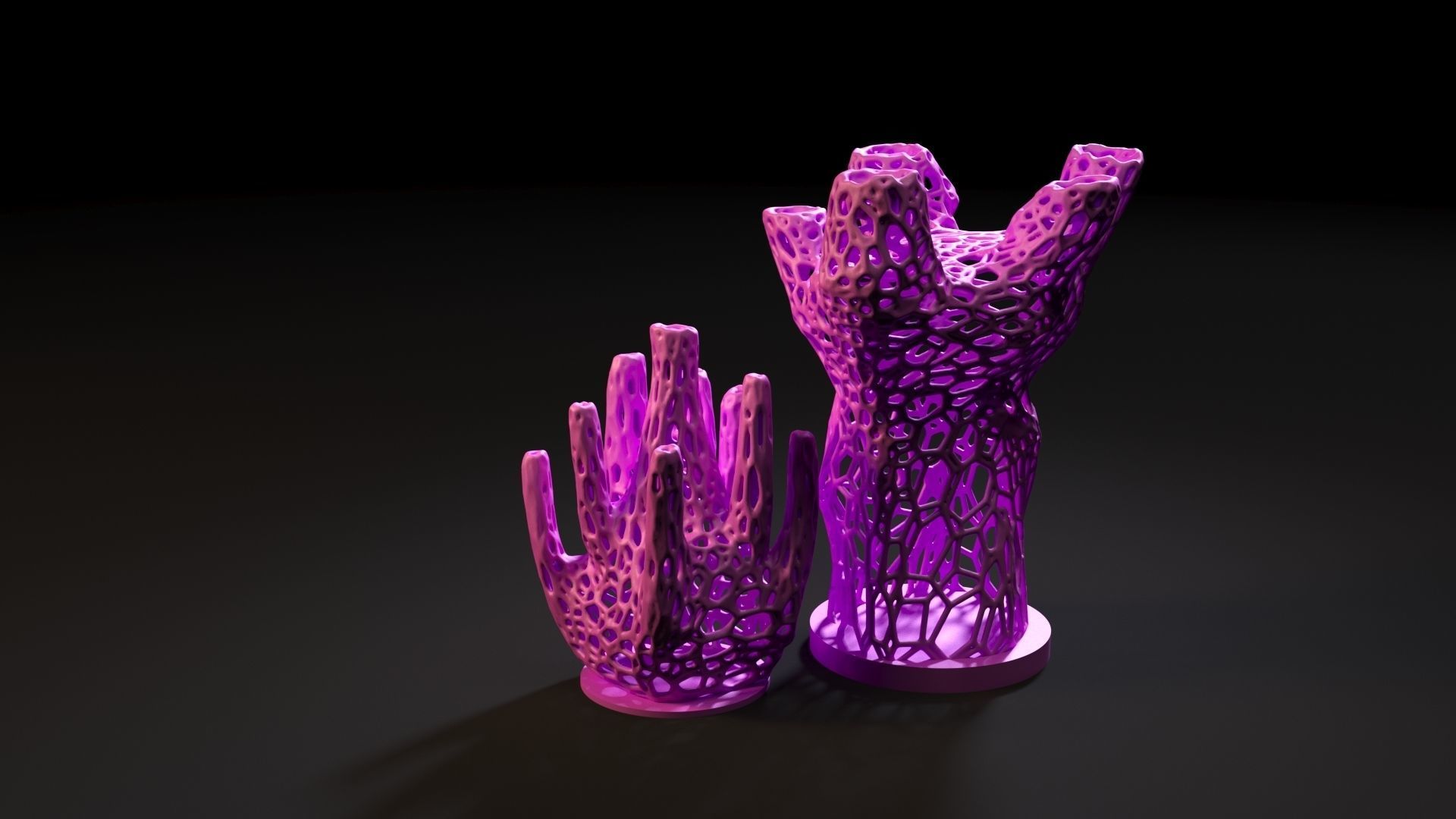 Unusual decorative vase 3D print model_2
