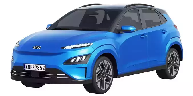 Hyundai KONA electric 2022 3D model