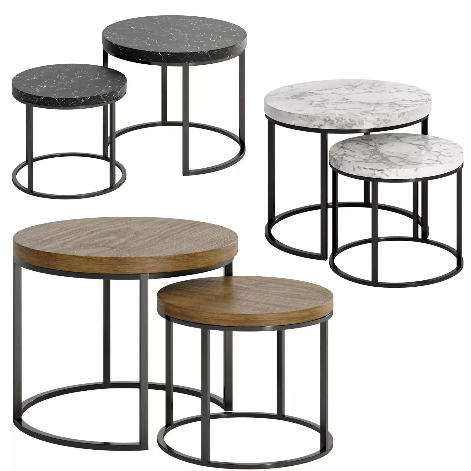 coffee table 3D model_0