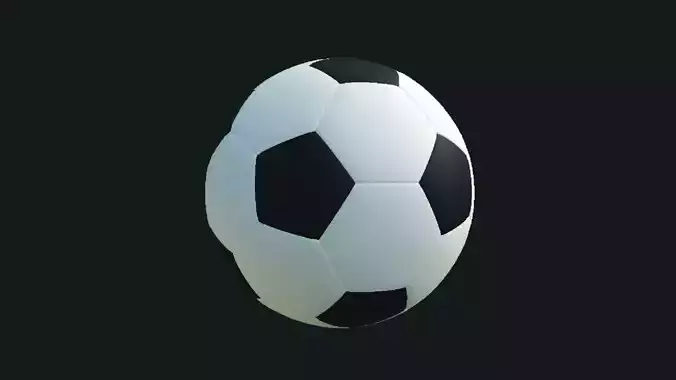 Cartoon Soccer Ball
