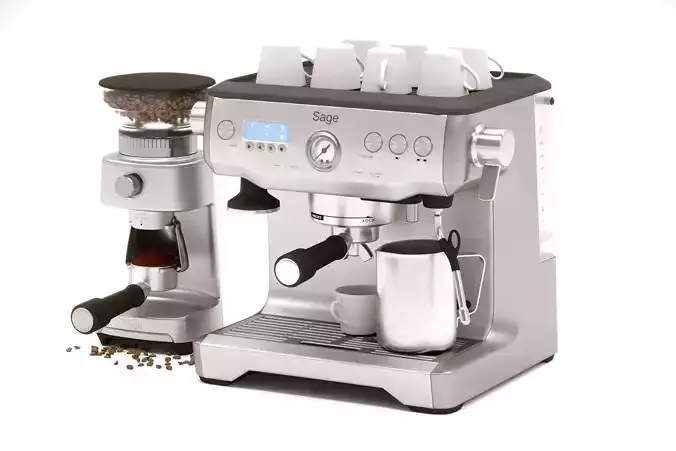 Sage Barista Coffee Machine 3D model
