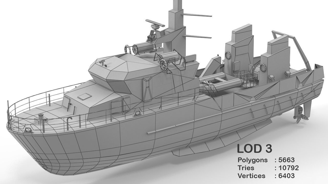 Birkholm  Vessel - A542 with PBR textures Low-poly 3D model_14