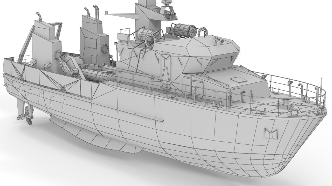 Birkholm  Vessel - A542 with PBR textures Low-poly 3D model_27