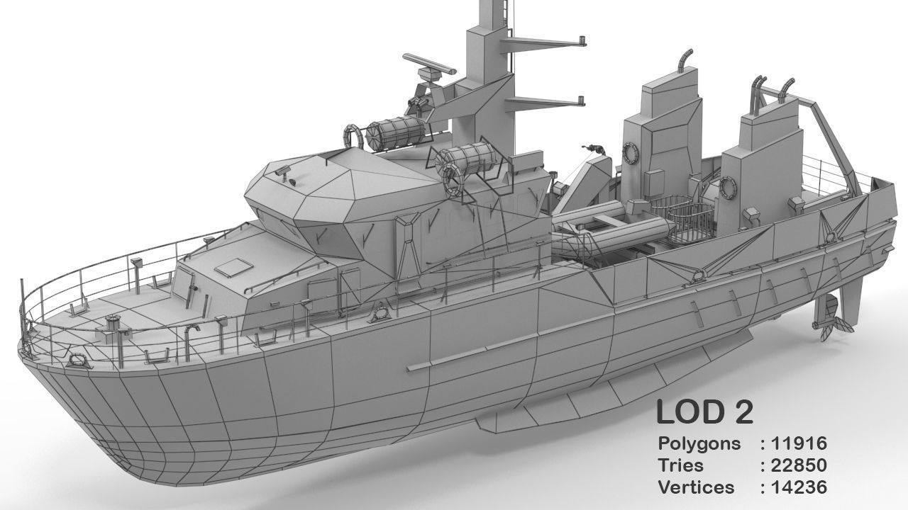 Birkholm  Vessel - A542 with PBR textures Low-poly 3D model_12