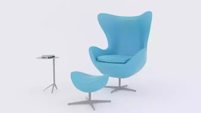 Egg Chair Set