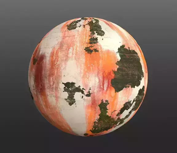 Old Damaged Iron 4k Pbr Texture 