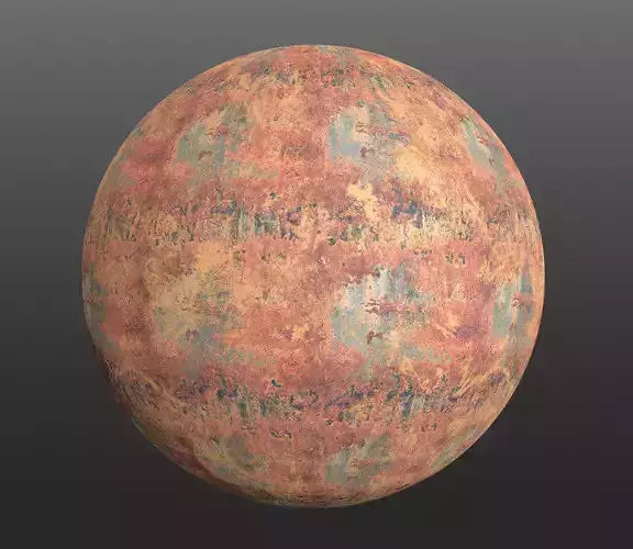 Oxidized Steel 4k Texture