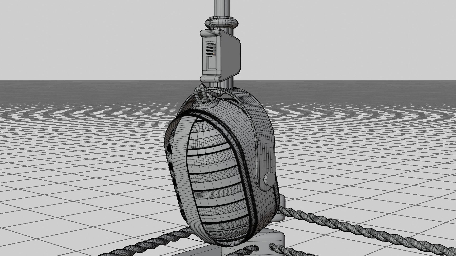 Boxing ring 3D model_13