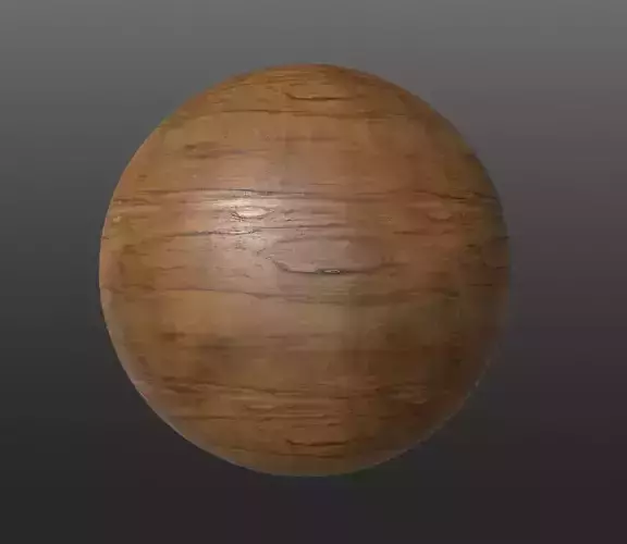 Varnished Wood 4k Pbr Texture