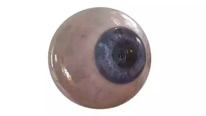 Human Eye Low-poly 3D model