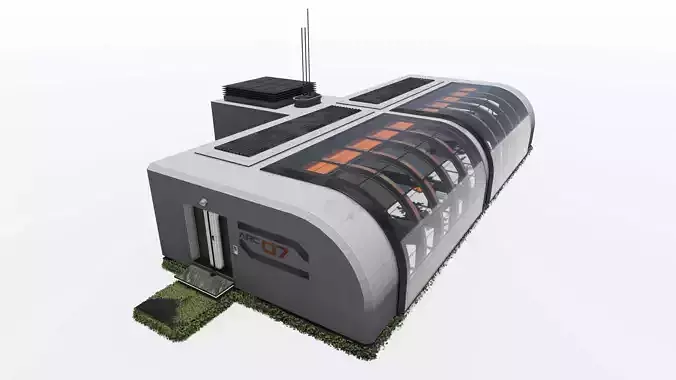 Sci-fi Building Arc 07