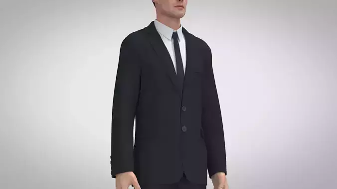 Men Suit 3D model
