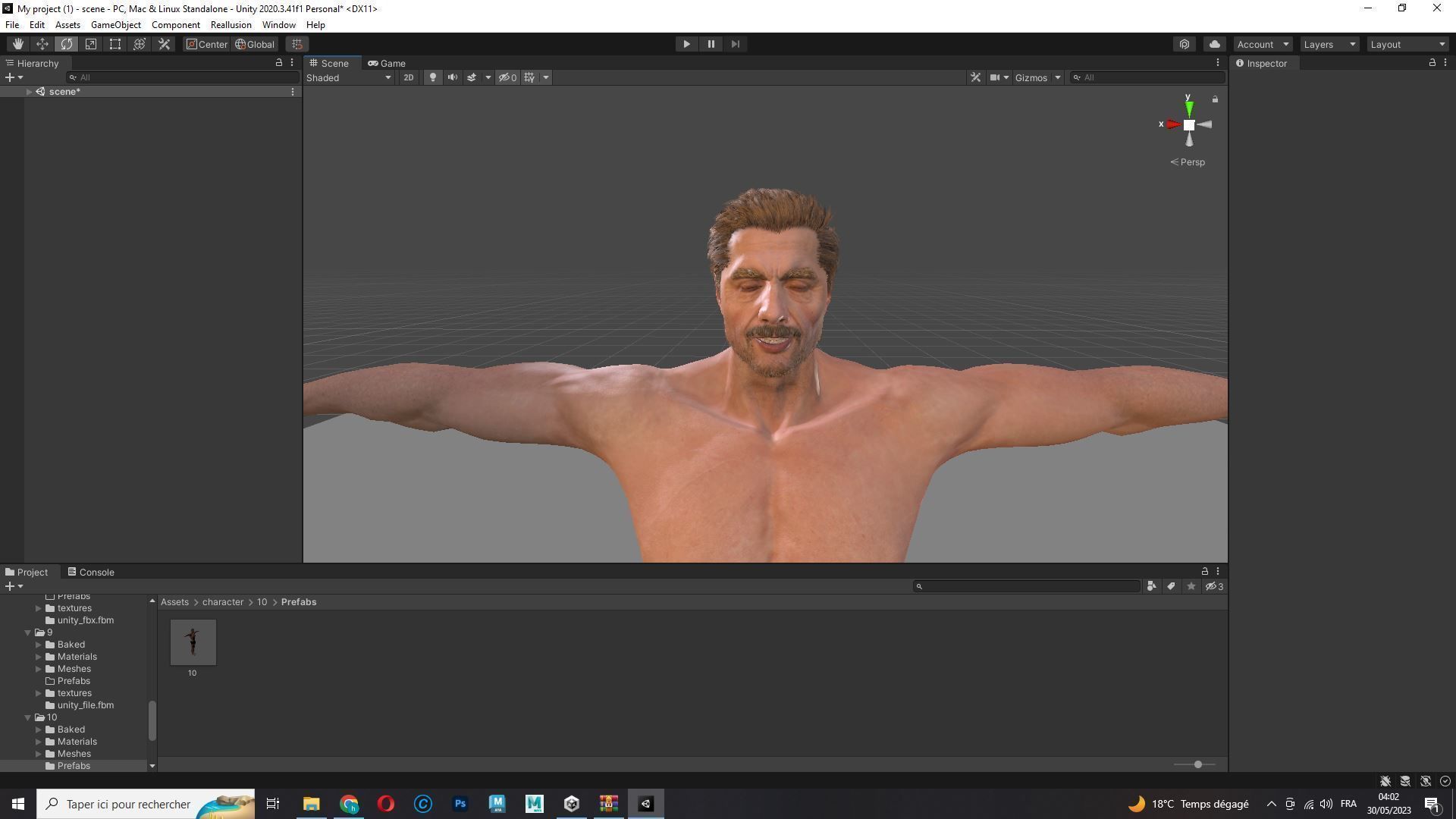 Realistic Man livelink Low-poly 3D model_20