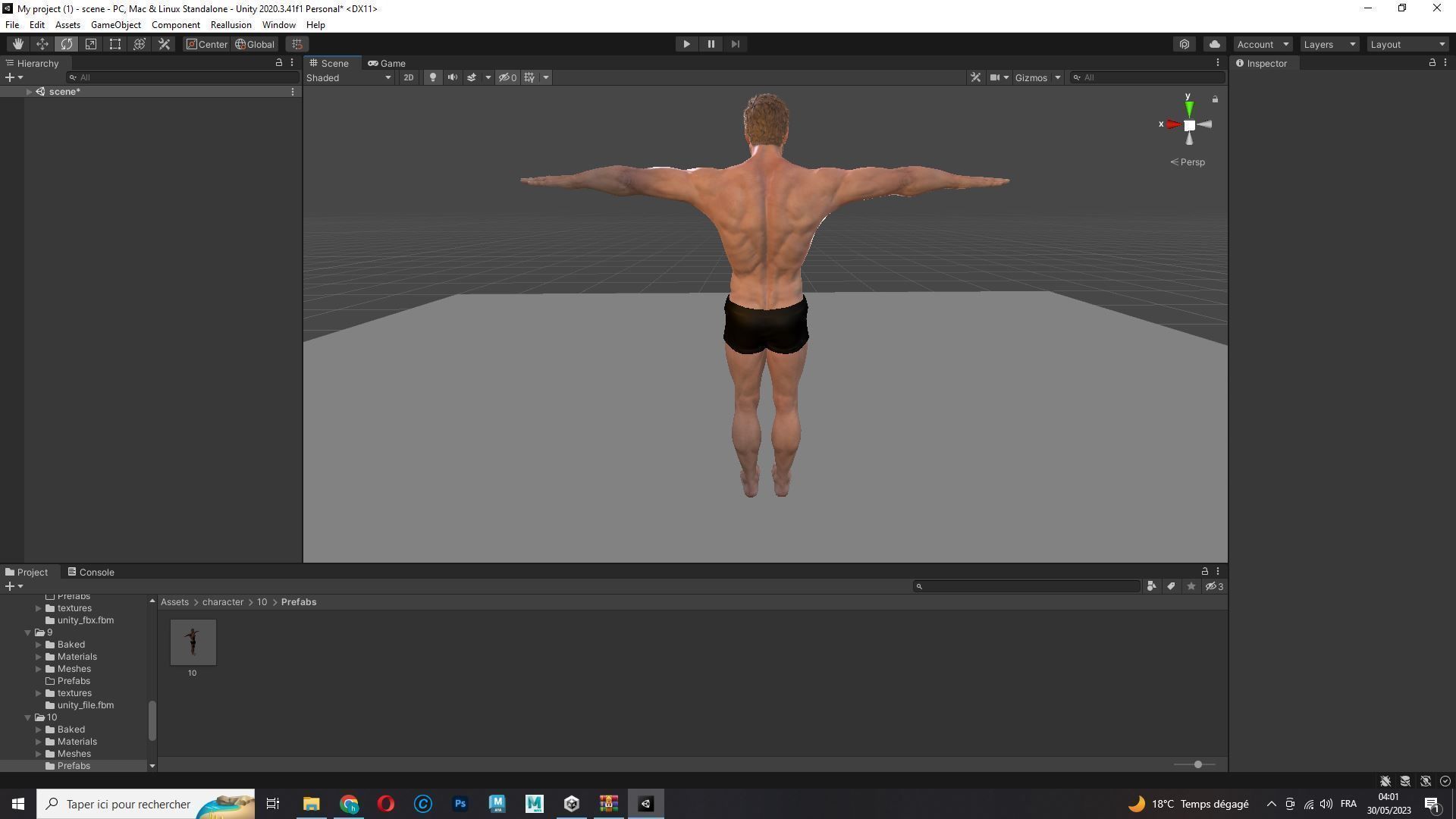 Realistic Man livelink Low-poly 3D model_22