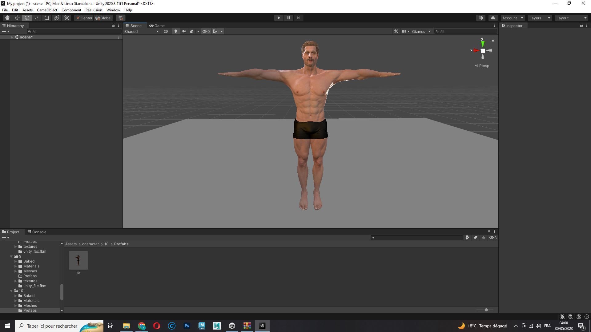 Realistic Man livelink Low-poly 3D model_21