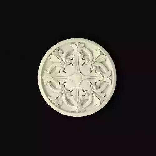 rosette decorative medallion