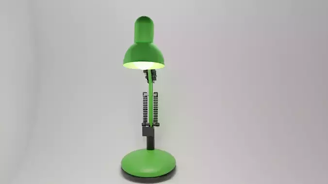 green lamp