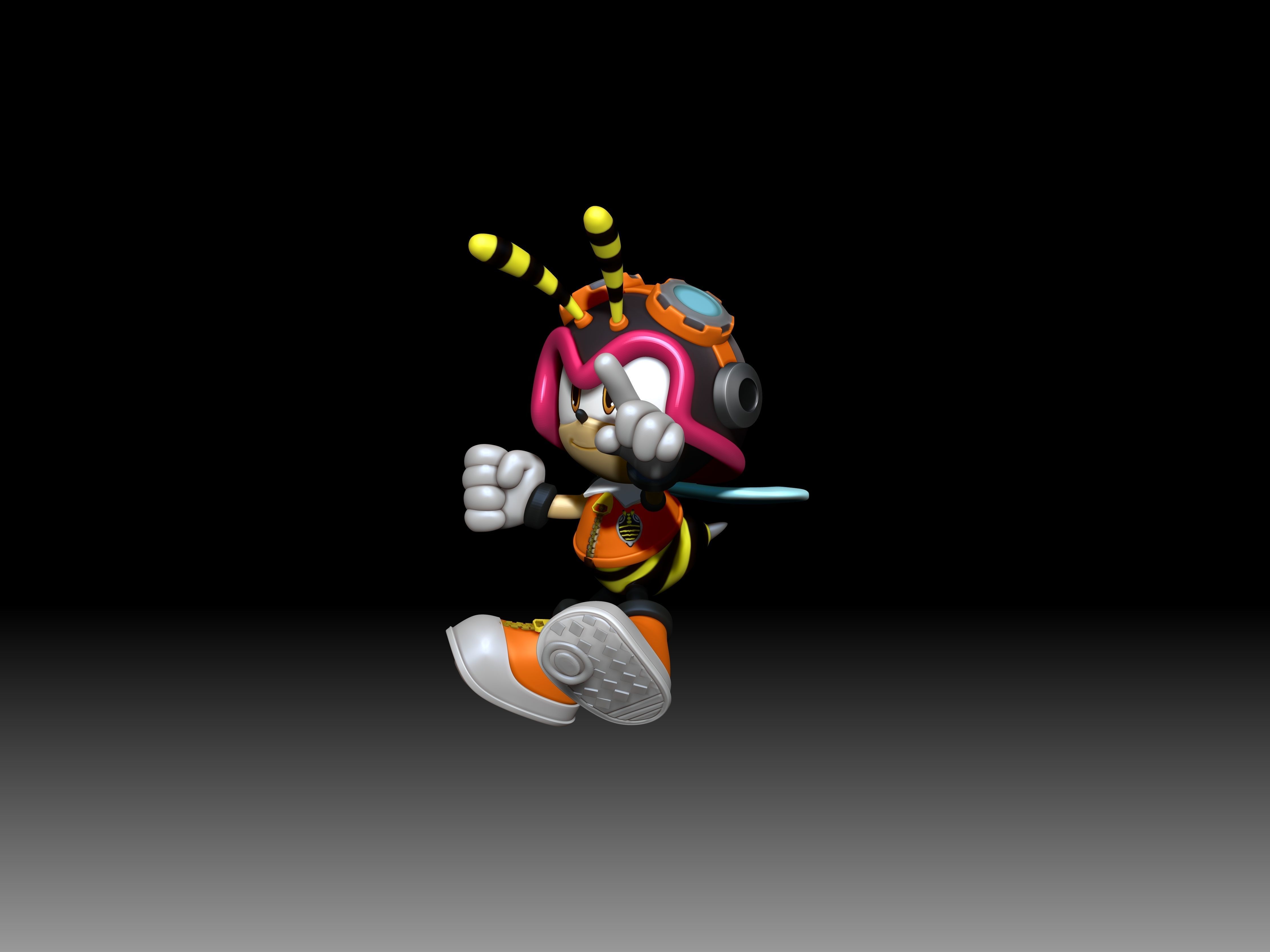 Charmy Bee  3D print model 3D print model_24