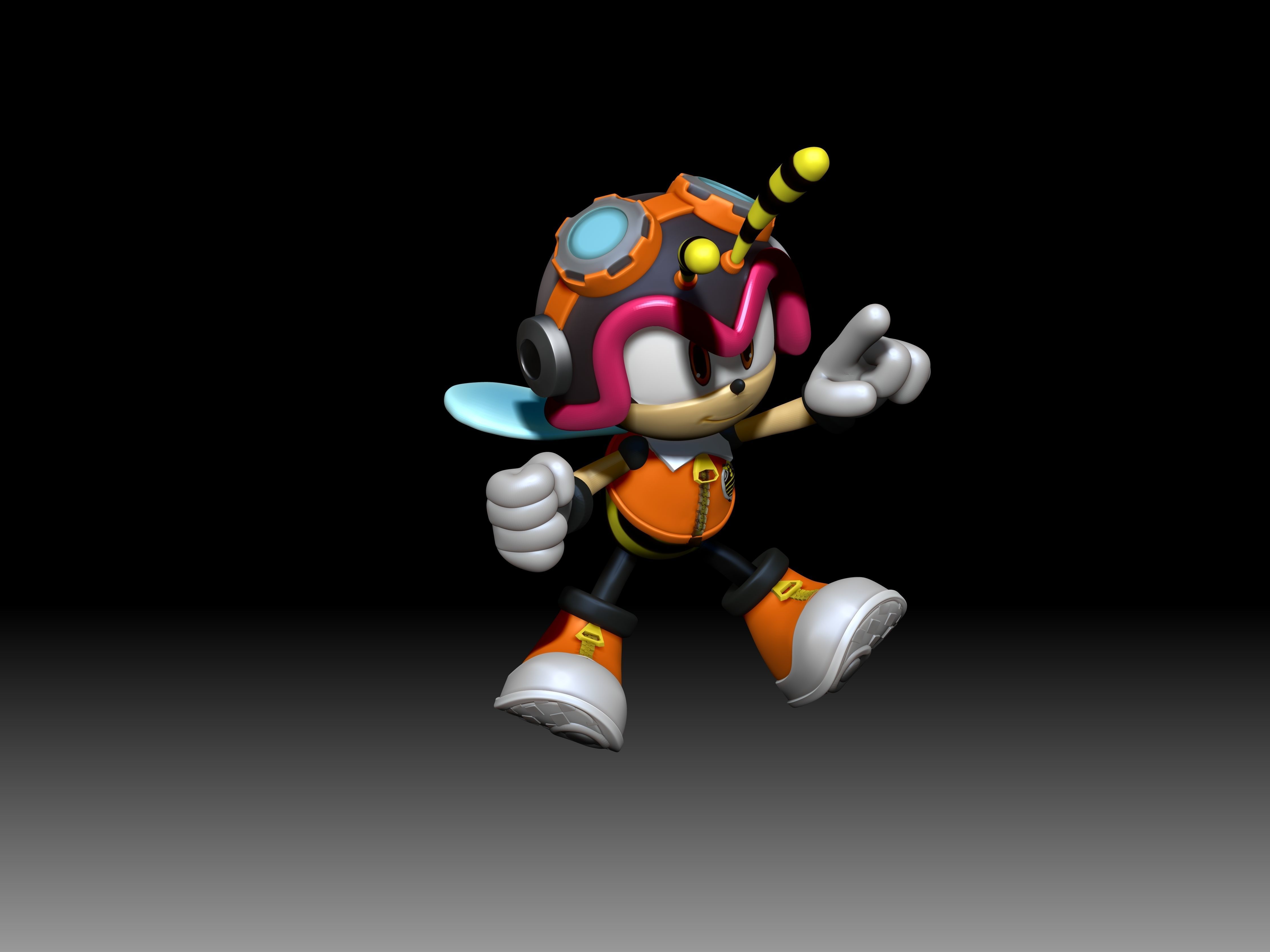 Charmy Bee  3D print model 3D print model_30