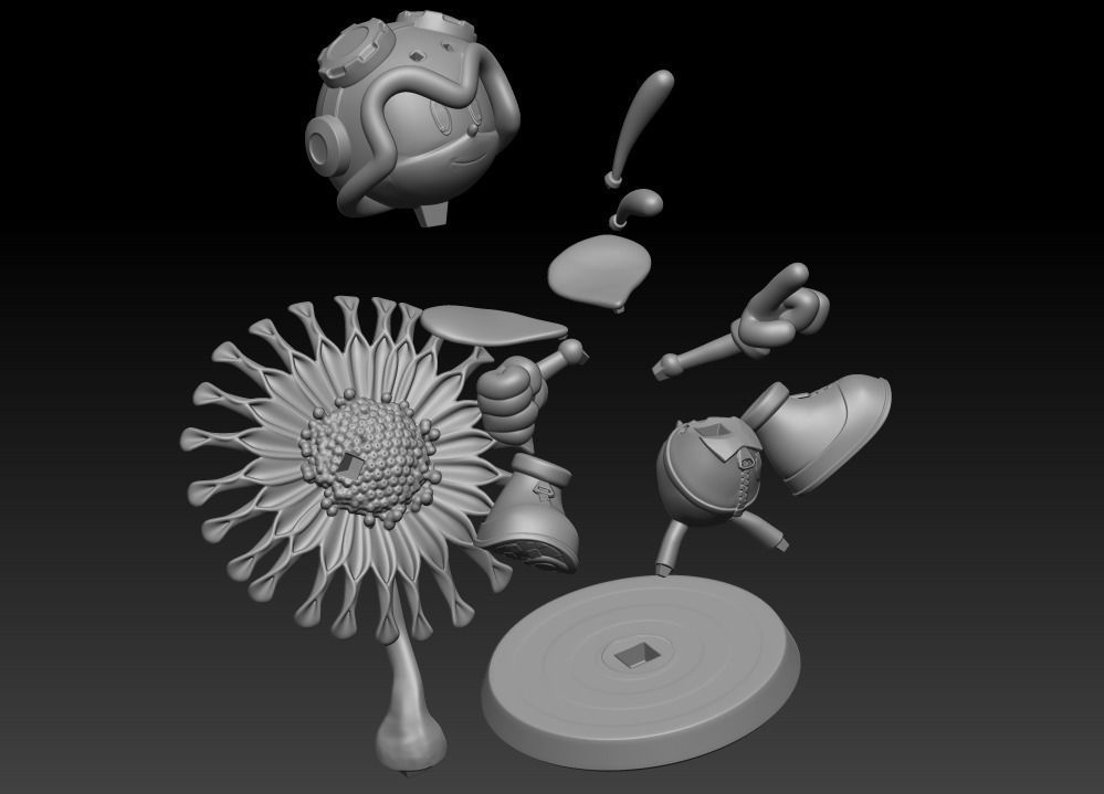 Charmy Bee  3D print model 3D print model_4