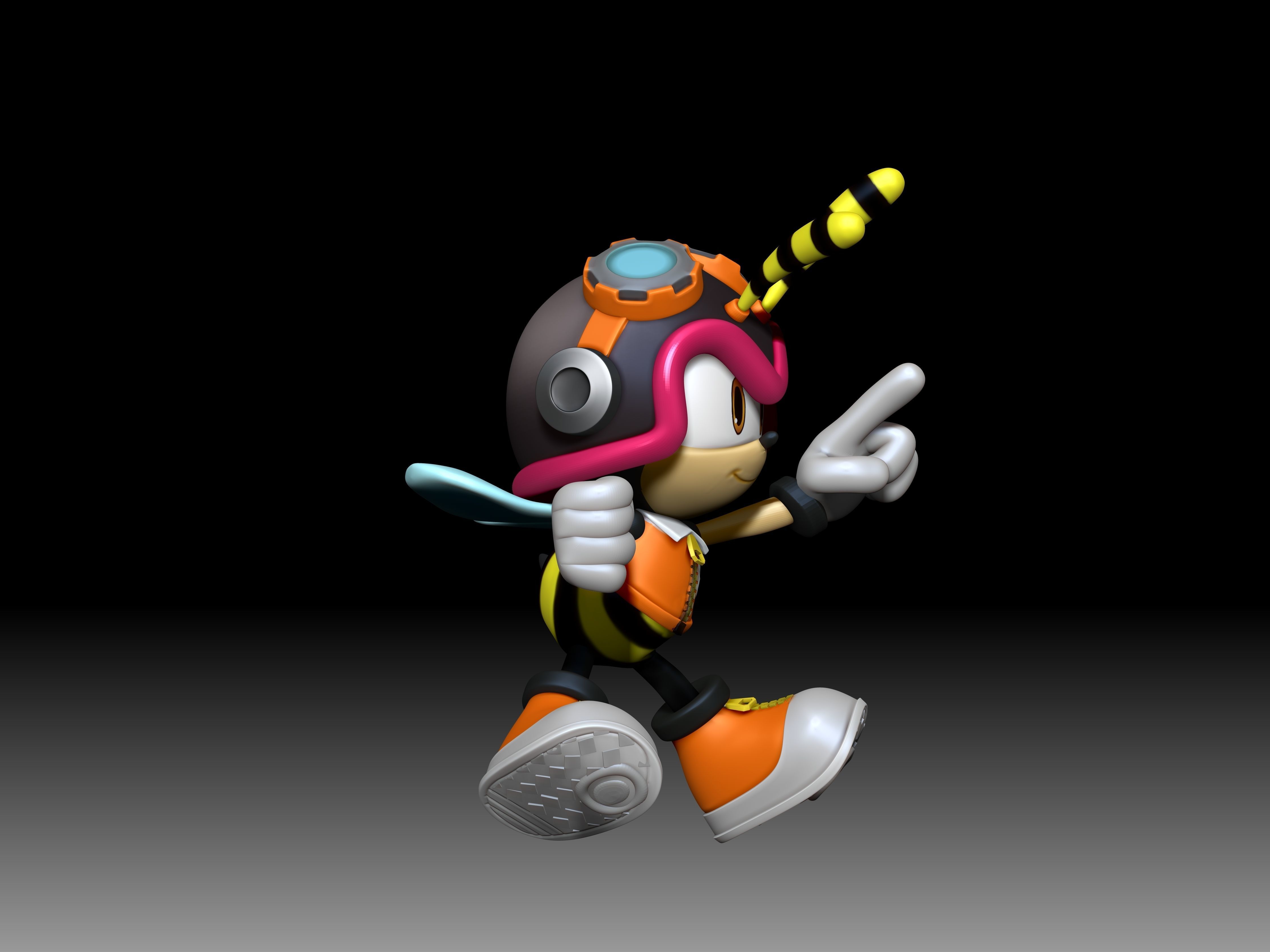 Charmy Bee  3D print model 3D print model_29
