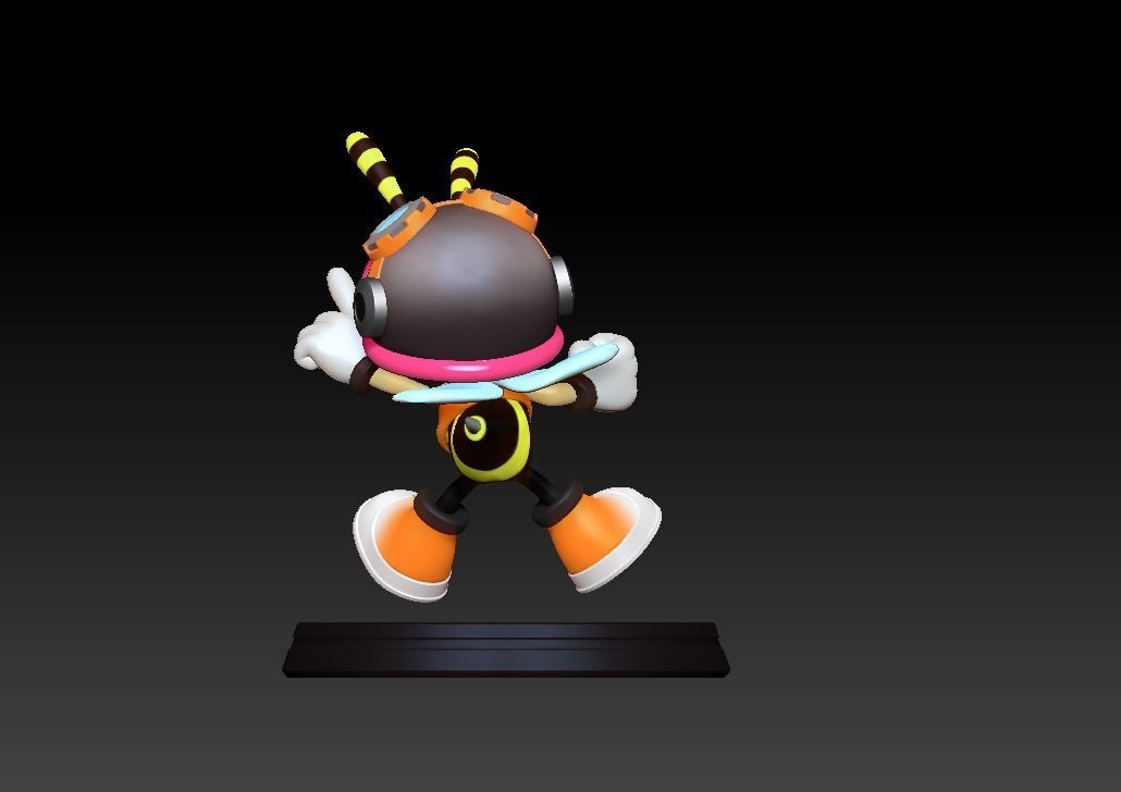 Charmy Bee  3D print model 3D print model_16