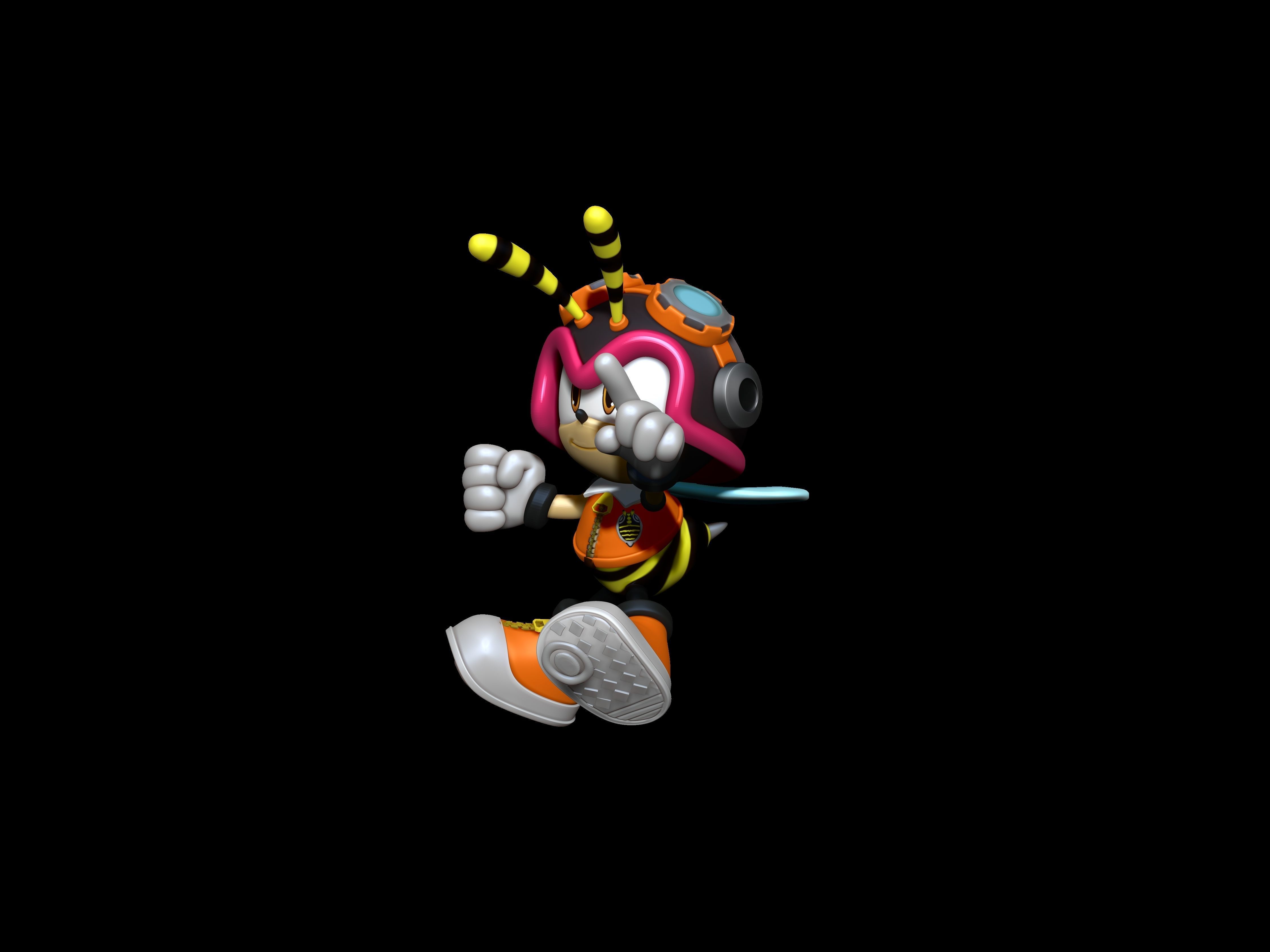 Charmy Bee  3D print model 3D print model_32