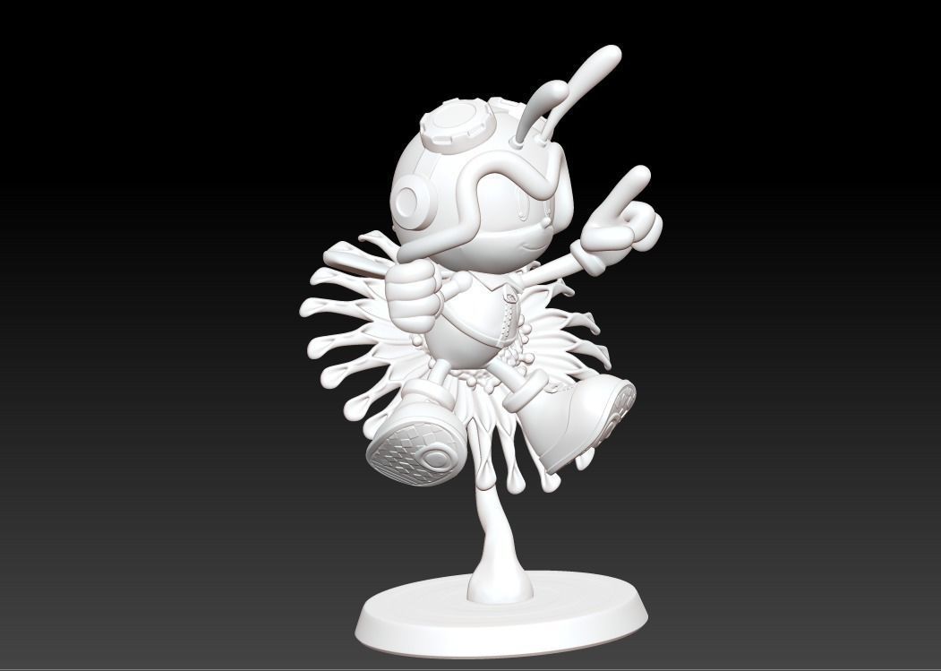 Charmy Bee  3D print model 3D print model_11