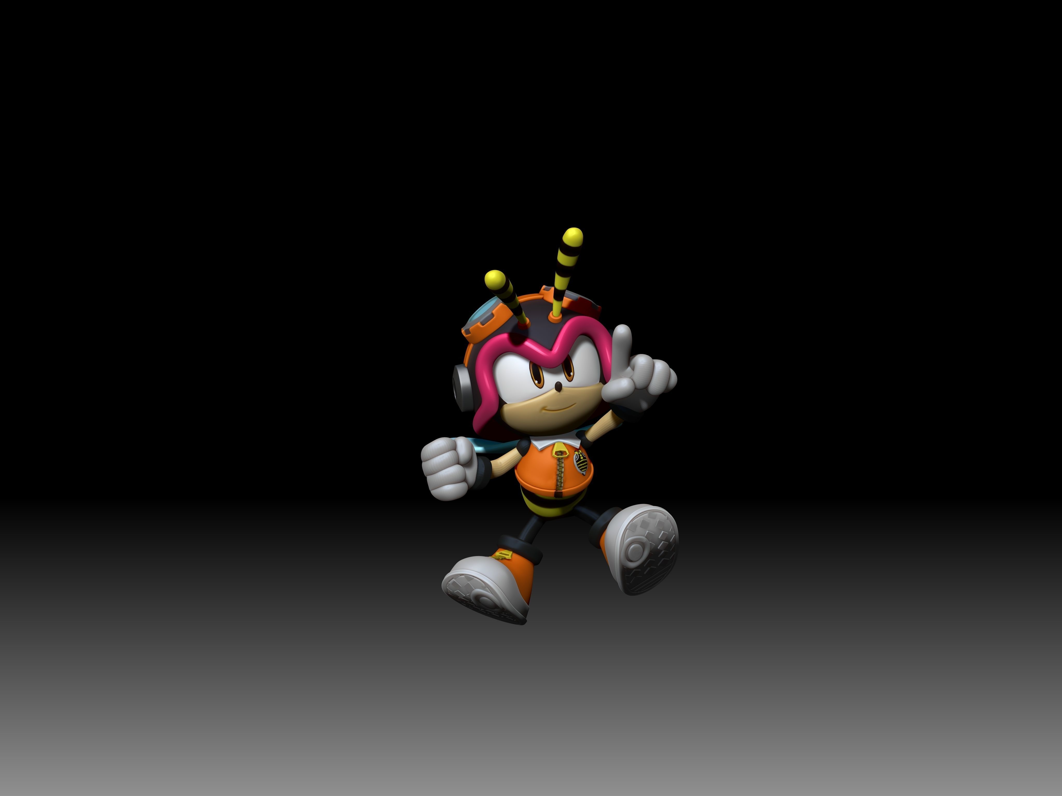 Charmy Bee  3D print model 3D print model_21