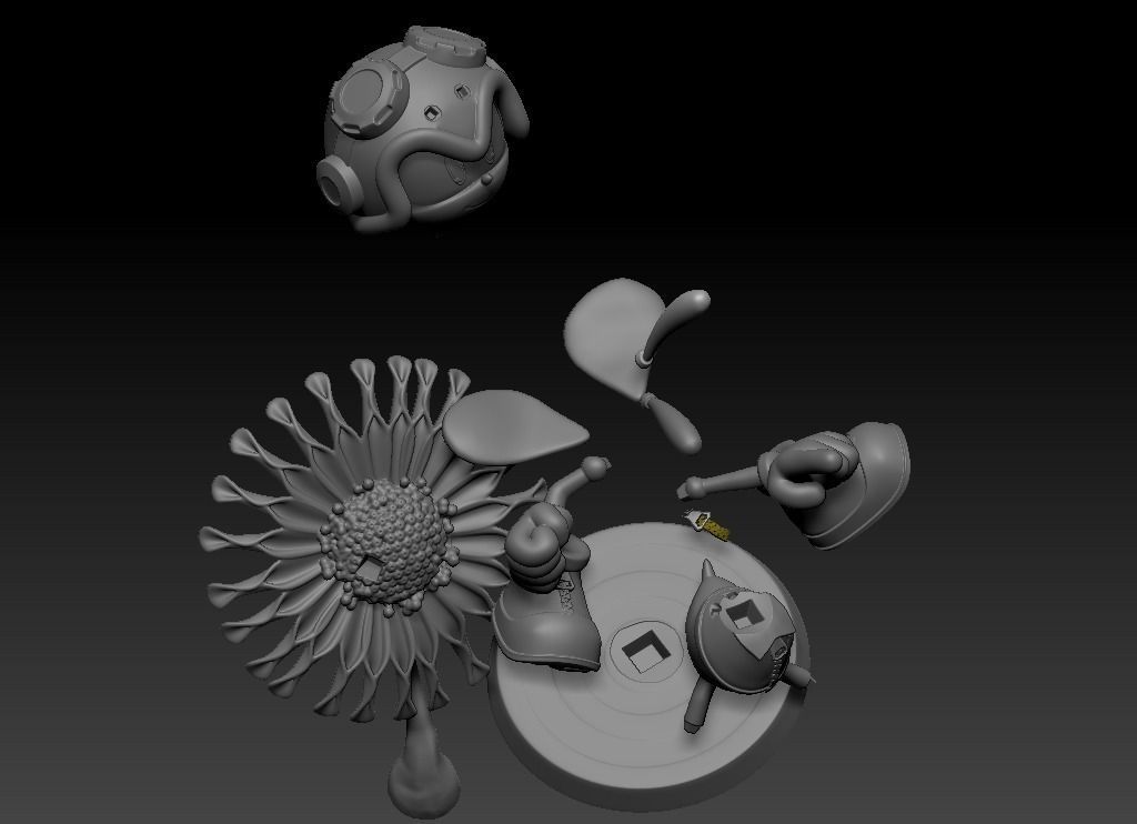 Charmy Bee  3D print model 3D print model_6